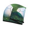 SamLng Green Soccer Ball On Grassy Coral Velvet Dry Hair Cap  Perfect for Home, Travel, Pool Parties, Beaches, Baths, and More view 3