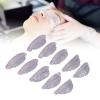 5pairs Shell Pink Lash Lift Rod Silicone Soft Extra Wide Auxiliary Tools Self Adhesive Eyelash Curling Pad for Makeup Beauty Salon, Touch Rounded, Food Grade Silicone, Washable view 3
