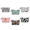 jojobasec Portable and Cartoon Print Makeup Bag for Women Girls Travel and Stylish Toiletry Pouch view 3