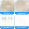 100 PCS Clear Waterproof Ear Stickers for Shower & Swimming  Disposable Ear Protectors with Ear Covers, 1.7x2.7in  Ideal for Surfing, Snorkeling & Water Sports view 4