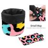 2PCS Leopard-347 Travel Cosmetic Bag Makeup Organizer, Drawstring Bathroom Cases - Cylindrical & Small Toiletry Bag view 4