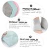 FRCOLOR 4pairs Moisturizing Gel Heel Socks Breathable Ankle Protectors for Dry Relief Comfortable Heel Repair Sleeves view 3