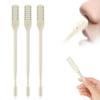 2 in 1 Nasal Hair Cutter, New Double Sided Nose Hair Knife Nostril Hair Remover Tool, Manual 360 Rotating Nose Hair Trimmer with Ear Digger, Nose Hair Remover Tool for Women Men (Cream, 3Pcs) view 1