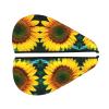 SamLng Sunflower Pattern Coral Velvet Dry Hair Cap  Perfect for Home, Travel, Pool Parties, Beaches, Baths, and More view 2