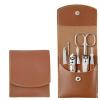 LELWNGGQ Nail Clippers Durable Nail Scissors 7 Piece Set Manicure Kit Easy to Carry Nail Tools Household Tools for Manicuring Pedicuring view 1
