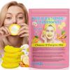 Turmeric Kojic Acid Pads, Kojic Acid and Turmeric Cleansing Pads, Turmeric Face Scrub Pads for Deep Clean Pore, Balance Skin Oil and Water, Turmeric Kojic Acid Cleansing Pads 40Pcs - Gentle & Safe view 1