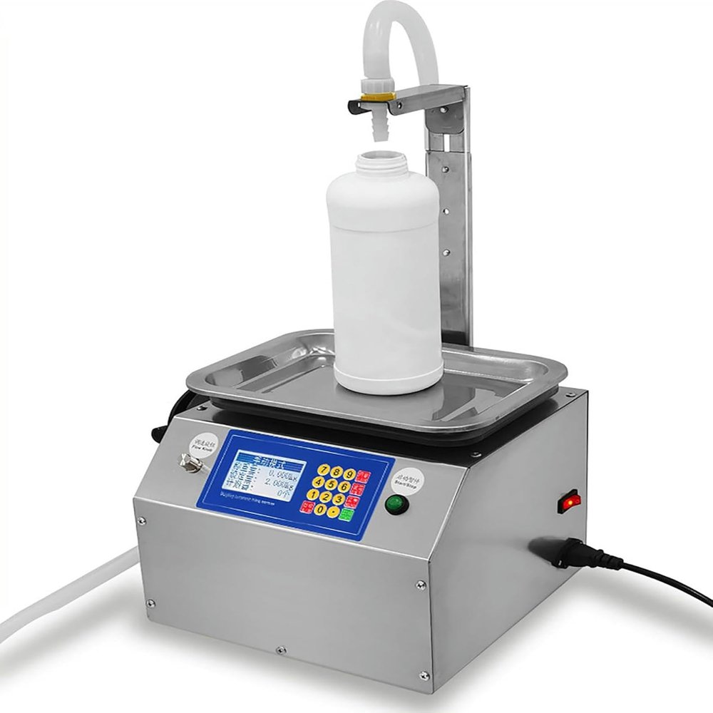 10g-8kg Liquid Filling Machine, 13L/MIN, for Cosmetic Water, Wine, Makeup Remover, Peristaltic Pump, Digital Bottle Filler, Automatic Bottling Equipment~/