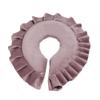 Velvet Face Massage Pillow U Shaped Face Down Massage Head Pillow Soft Face Cradle Cushion for Beauty Salon SPA Bed (Pale Mauve) view 1