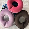 Massage Head Pillow Face Down Massage Pillow Massage Table Face Cradle Pillow Cushion U Pillow for Beauty Salon SPA (Dark brown) view 3