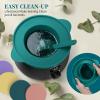 Lifestance Removable Silicone Wax Pot Liner Kit + Bikini & Face & Armpit Wax Beads view 3