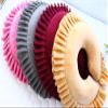 Soft Latex Face Down Massage Pillow U Shaped Massage Head Pillow Face Cradle Cushion for Beauty Salon SPA Bed Headrest (Gray) view 4