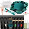 Lifestance Removable Silicone Wax Pot Liner Kit + Whole Body Wax Beads view 1