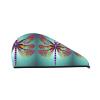 Cute Dragonfly pattern SamLng Coral Velvet Dry Hair Cap  Perfect for Home, Travel, Pool Parties, Beaches, Baths, and More view 1
