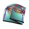 Cute Dragonfly pattern SamLng Coral Velvet Dry Hair Cap  Perfect for Home, Travel, Pool Parties, Beaches, Baths, and More view 3
