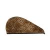 Cute Leopard SamLng Coral Velvet Dry Hair Cap  Perfect for Home, Travel, Pool Parties, Beaches, Baths, and More view 1