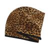 Cute Leopard SamLng Coral Velvet Dry Hair Cap  Perfect for Home, Travel, Pool Parties, Beaches, Baths, and More view 3