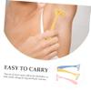 minkissy 9pcs Portable Body Hair Trimmer for Women Lightweight Manual for Legs Underarms for Wet Shaving Includes and Colors Compact Travel-friendly view 3