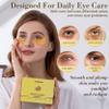 Yargkos 32 Pairs 24K Gold Under Eye Patches, Golden Cooling Hydrating Eye Mask for Dark Circles Puffiness Puffy Eyes, 32 Sets Anti Wrinkle Collagen Undereye Pad, Travel Beauty Skincare Face Gel view 3