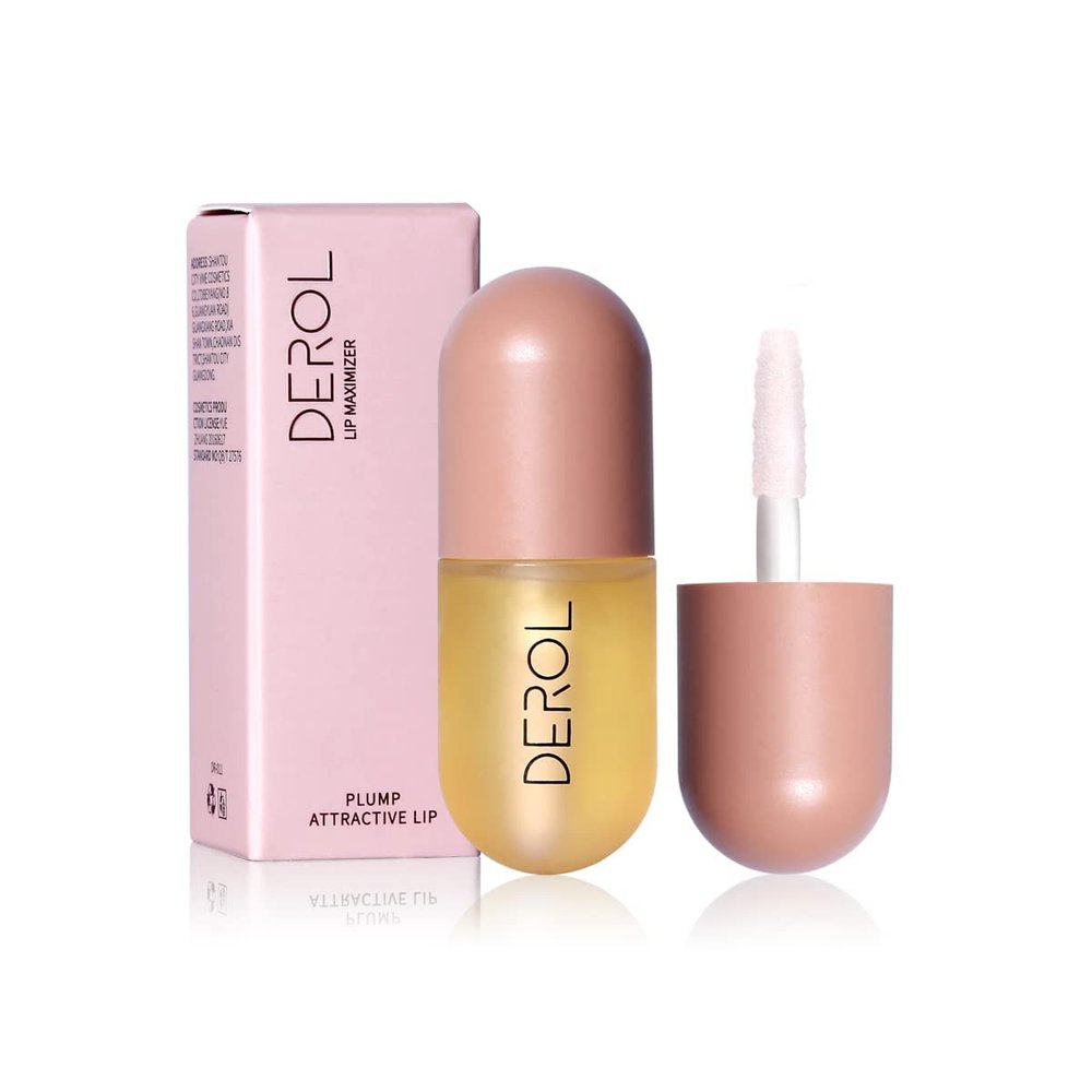 Lovelycat Lip Mask Lip Plumper Lip Plumping Booster Plump Lip Plumping Booster Natural Lip Plumper lip plumping lip gloss Beautiful Fuller Ultra-Hydrating Nourishing Smooth (transparent, B)