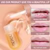 Lovelycat Lip Mask Lip Plumper Lip Plumping Booster Plump Lip Plumping Booster Natural Lip Plumper lip plumping lip gloss Beautiful Fuller Ultra-Hydrating Nourishing Smooth (transparent, B) view 3