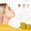 EUQEE Lemon Kojic Acid Soap, 5 oz Soap Bars with Vitamin C, Turmeric, Lemon, Vitamin E for Skin Beauty Remove Skin Impurities and Experience Deep Skin Cleansing with a Foaming Net - 142g x 2 Bars view 3