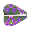Blooming Flowers SamLng Coral Velvet Dry Hair Cap  Perfect for Home, Travel, Pool Parties, Beaches, Baths, and More view 2