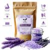 Shrida Naturals Lavender Bath Salt Soak 2 lb, Epsom & Himalayan Pink Salt with Pure Lavender Essential Oil, Magnesium-Rich Muscle Recovery & Stress Relief Soak, Relaxing Aromatherapy, Sleep Body Care view 2