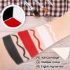 3 Colors Face & Body Paint [Black, White, Red] + 3pc Sponge & Brush, Baseball Eye Black for Sports Face-Painting, Halloween Makeup Kit for Zombie, Clown, Vampire, Skeleton, Joker Costume Makeup view 4