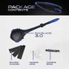 baKblade 3.0 Back Shaver  23" Handle  Includes 3 Extra Blade Refills  Pain-Free Shave for Men view 3