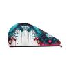 Abstract Paint Splashes SamLng Coral Velvet Dry Hair Cap  Perfect for Home, Travel, Pool Parties, Beaches, Baths, and More view 1