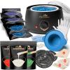 Lifestance L1 Wax Warmer Hair Removal Kit + Aloe & Pearl-White & Strawberry Wax Beads view 1