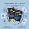 Lifestance L1 Wax Warmer Hair Removal Kit + Aloe & Pearl-White & Strawberry Wax Beads view 3