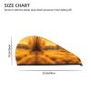 Autumn Golden Grass Landscapes SamLng Coral Velvet Dry Hair Cap  Perfect for Home, Travel, Pool Parties, Beaches, Baths, and More view 4