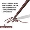 evpct Brown Eyeliner Pencils for Eyes, Brown Colored Eye Liner Pencil Makeup Waterproof Smudge Proof, Colored Gel Waterline Eyeliner Liquid, Face Eye Paint Stick Lipstick Pen Halloween Makeup view 4