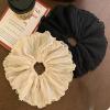 2 Pcs Vintage Hair Scrunchies Simple Hair Tie Soft Elastic Bands Large Intestine Hair Ring Hair Rope Ponytail Hair Accessories view 4