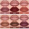 evpct 6Pcs Retractable Lip Liner Pencils Set Pack for Shaping & Sculpting Lips, Mauve Maroon Red Orange Nude Chocolate Dark Brown Plum Creamy Matte Gel Lip Liner Lipliners Pencil delineador de labios view 2