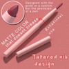 evpct 6Pcs Retractable Lip Liner Pencils Set Pack for Shaping & Sculpting Lips, Mauve Maroon Red Orange Nude Chocolate Dark Brown Plum Creamy Matte Gel Lip Liner Lipliners Pencil delineador de labios view 4