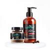 mCaff eine Tan Removal Bath Kit with Exfoliating Coffee Body Scrub & Body Wash | Suitable for All Skin Types | Value Pack of 2 for Men & Women. view 1