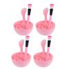 DIY Facial Mask Bowl Tool Set, 4 Sets for Home Skin Care view 1