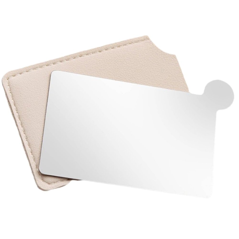 Healvian Foundation Makeup Mixing Palette Mirror Portable Makeup Blending Tray for Eye Shadow and More for Travel Go Application