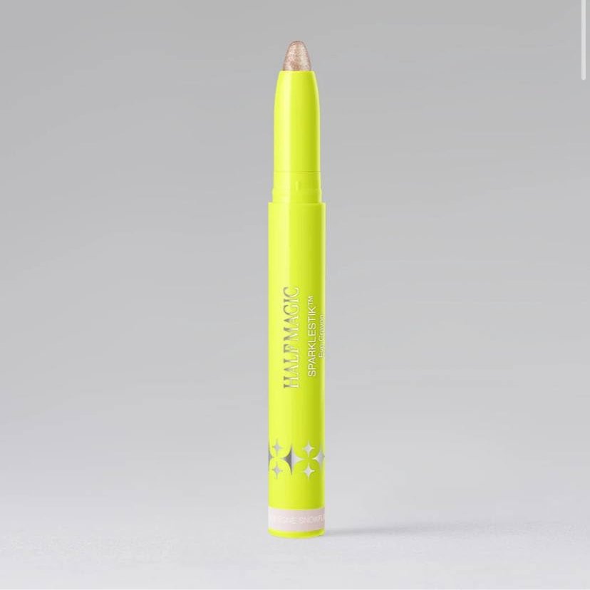 Half Magic SPARKLESTIK Eye Crayon - Champagne Snowflake (Icy Champagne) + Bonus Premium Korean Sheet Masque with Collagen