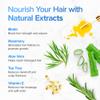 Biotin Hair Growth Shampoo and Conditioner Set - Sulfate Free, Deep Conditioner for Dry Damaged Hair - Made in USA (4 oz) view 3