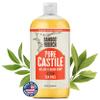 BAMBOO AND BIRCH Pure Castile Soap Liquid, Certified Palm Oil Free Natural Soap, Tea Tree, 32 oz view 1