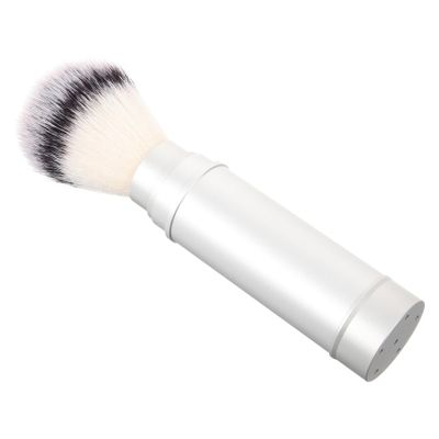BELLIFFY Men Portable Shaving Brush for Travel Lightweight Beard Brush Handle for Easy Beard Grooming and Facial Cleansing for Home and Salon Use