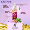 JOLI FAIRE Organic Hair Growth Oil with Mahabhringraj & Almond  For Hair Growth & Nourishment.Thickens, Anti-Dandruff, Breakage Repair, Bald Spot & Edges  Safe for All Ages & Hair Types (3.38 fl oz) view 2