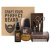 Every Man Jack Beard Grooming Kit for Men - Includes Sandalwood Beard Oil & Beard Balm, Beard Brush, Wooden Dual-sided Comb, Trimming Scissors and Mustache Comb view 1