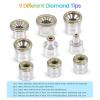Diamond Micro-Derma-Dermabrasion Machine, 3 IN 1 Dermabrasion Facial Machine 0-68cmHg Suction Power, Professional Diamond Glow Facial Machine with Spray Kit, Home Use Facial Skin Care Equipment view 4