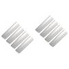 FOMIYES 80pcs Eyebrow Stainless Steel Eyebrow Trimmer for Women Girls Professional Eye Makeup Tools Easy to Lightweight Design for Precise Control view 1