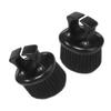 BELLIFFY 2pcs Retro Beard Brush Portable Grooming Tool Ring Design for Comfortable to Hold for Men Hair and Beard Care for Salon and Personal Use view 1