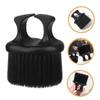 BELLIFFY 2pcs Retro Beard Brush Portable Grooming Tool Ring Design for Comfortable to Hold for Men Hair and Beard Care for Salon and Personal Use view 4